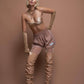 Bukit underwear, shiny brown, comfort, sensuality, satin, silk, luxury, unisex, bali, several colors, new collection, handcrafted