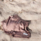 Bukit underwear, shiny brown, comfort, sensuality, satin, silk, luxury, unisex, bali, several colors, new collection, handcrafted