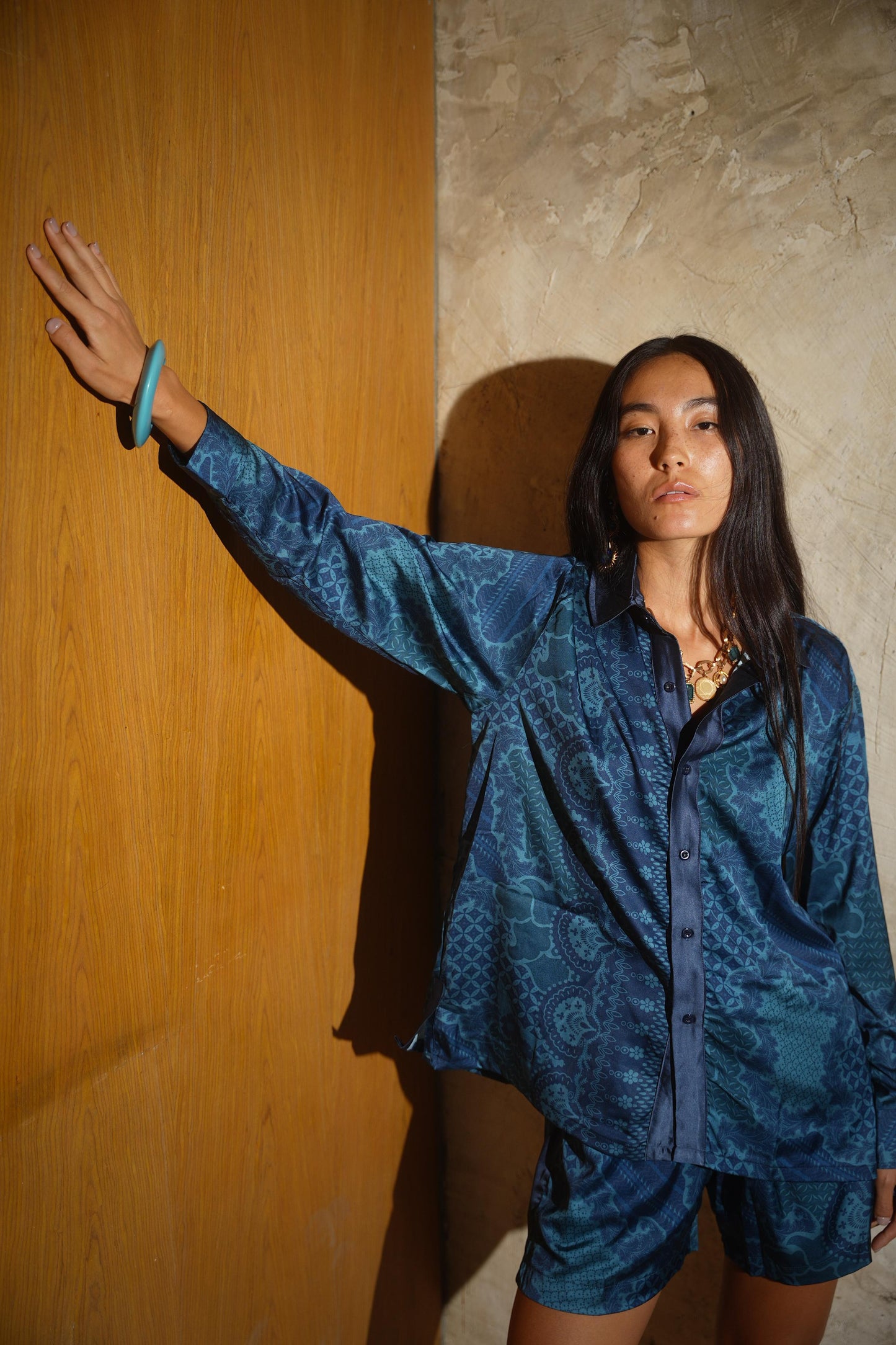 Crystal Blue - Long Sleeve Shirt